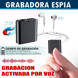 MINI GRABADORA ESPIA ACTIVADA POR VOZ 8GB