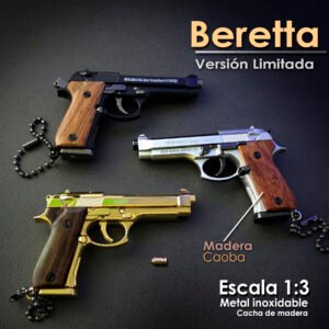 PRIETO BERETTA 92F -REPLICA EN MINIATURA DE COLECCIÓN