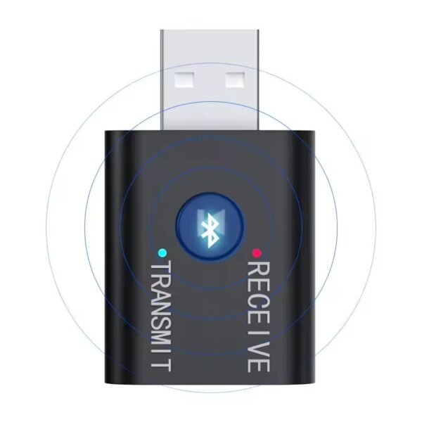 RECEPTOR Y TRANSMISOR USB BLUETOOTH 5.0 /2 EN 1 /RX+TX