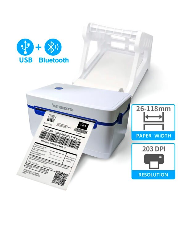 IMPRESORA TERMICA DE TIKET DE HASTA 4 PLGS CON BLUETOOTH