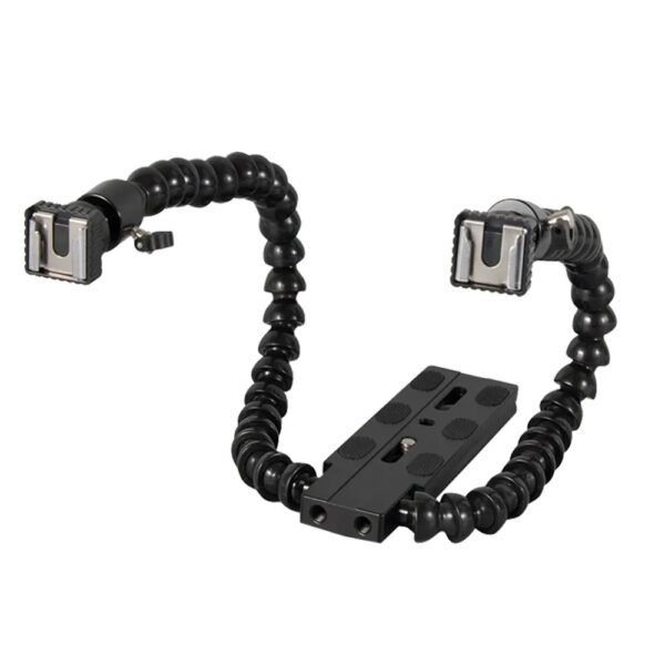 SOPORTE CON DOBLE MANDIBULA FLEXIBLE RESISTENTE CON ZAPATA COD: AT08