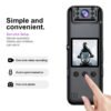 MINI CAPARA CORPORAL WIFI CON MONITOR 4MPX + VISION NOCTURNA - Imagen 4