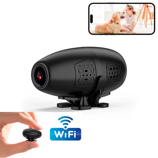MINI CAMARA ESPIA WIFI TIPO BARRIL 2MPX