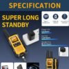 WALKIE-TALKIES DE LARGO ALCANCE, IMPERMEABLE IP67 DE 2W. 10KM GASWEI - Imagen 2