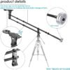 GRÚA PARA CAMARAS Y TELEFONOS DE ALUMINIO 210CM LARGO - Imagen 5