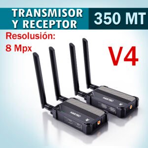 TRANSMISOR Y RECEPTOR DE VIDEO 4K 350MT. WL095P -V4