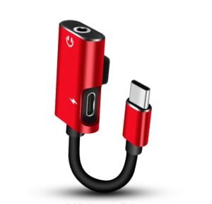 ADAPTADOR TIPO-C PARA AURICULAR Y CARGADOR