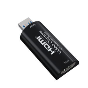 MINI CAPTURADORA HDMI DE VIDEO Y AUDIO 4K 60HZ U3 PLUS / USB 3.0