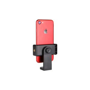 CLIP O SOPORTE VERTICAL 360 PARA TRIPODE, ADAPTABLE A CUALQUIER TELEFONO