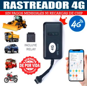 GPS VEHICULAR 4G +RELAY