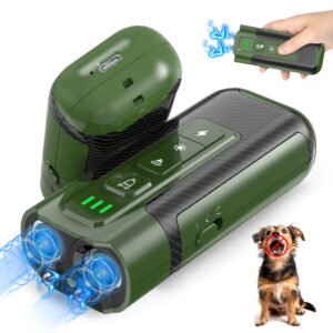 REPELENTE Y ENTRENADOR 2 CABEZALES CON LUZ LED Y CHOQUE ELECTRICO V2