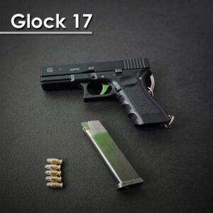 GLOCK 17 V2-REPLICA EN MINIATURA DE COLECCIÓN
