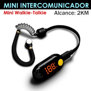 INTERCOMUNICADOR DE SOLAPA PARA TRANSMISIONES, RESTAURANTES-HOTELES. ALCANCE: 2KM v1