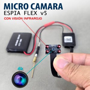 MICRO CAMARA FLEX WIFI CON VISIÓN NOCTURNA (INFRAROJO) V5