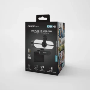 CAMARA WEB 2MPX. CON MIC + LED ARGOM