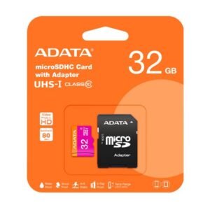MEMORIA MICROSD CLASE 10 32 GB ADATA