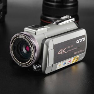 CAMARA DE VIDEO 4K ULTRA HD CON ZOOM INTELIGENTE DIGITAL 64X CON VISION INFRAROJO