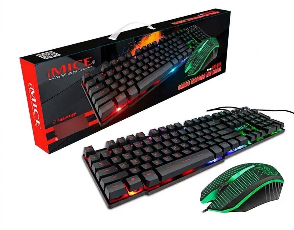 COMBO TECLADO Y MOUSE GAMING IMICE AN-350