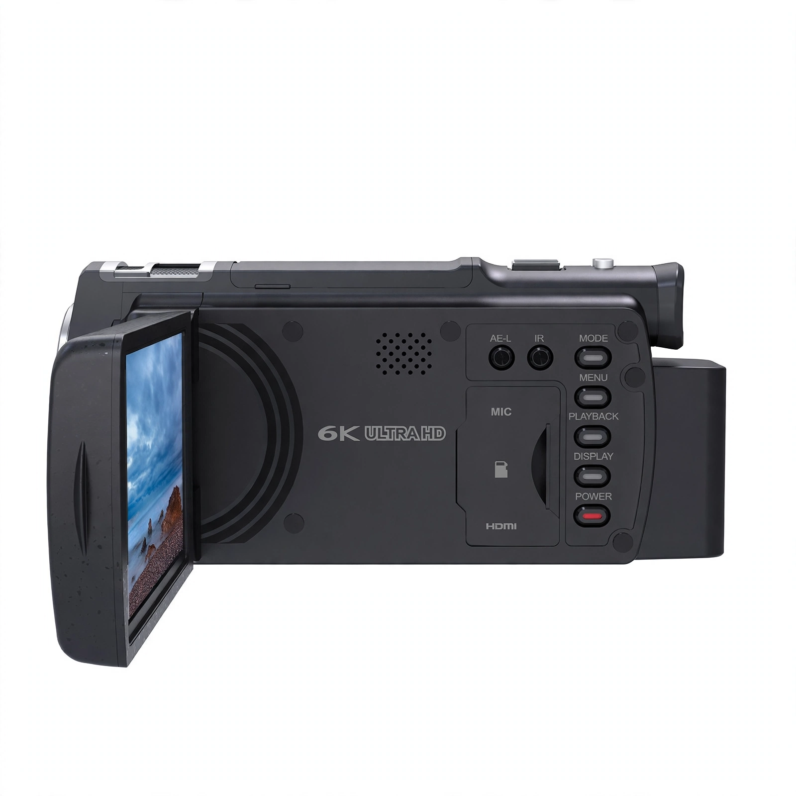 CAMARA DE VIDEO 6K CON ZOOM OPTICO 12X / 40X HÍBRIDA CON VISION INFRAROJO - Imagen 8