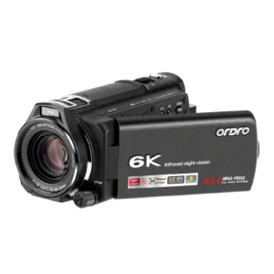 CAMARA DE VIDEO 6K CON ZOOM OPTICO 12X / 40X HÍBRIDA CON VISION INFRAROJO