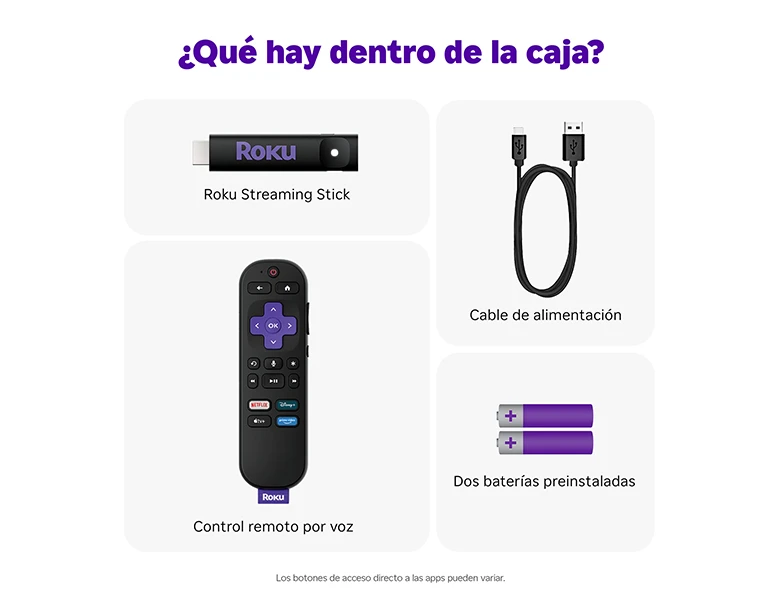 ADAPTADOR DE TV ROKU STICK PLUS 4K/HD/HDR10+ - Imagen 4