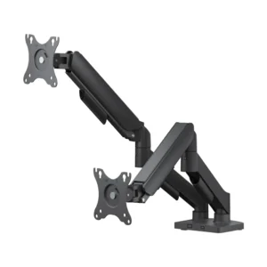 BRAZO PARA MONITOR DOBLE CON RESORTE DE GAS 17'' A 32'' ARGOM